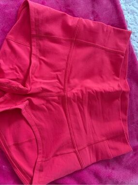 lululemon athletica Bright Pink Athletic High-Rise Shorts